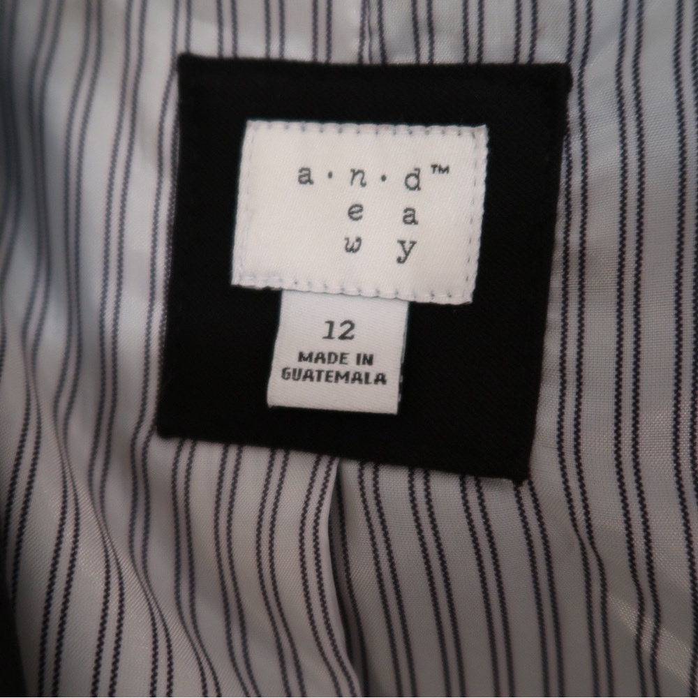 A New Day: Black Women’s Blazer - Size 12 - Picture 3 of 4